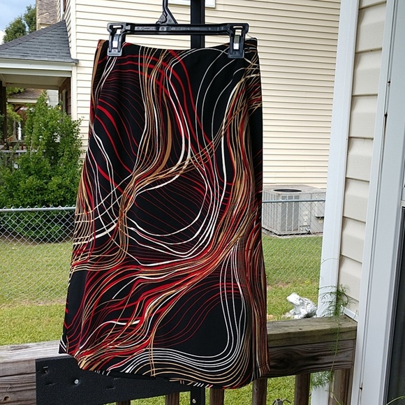 My Michelle Dresses & Skirts - 🩸SALE 🩸Michelle Elastic Waist Multi Color Skirt Sz S